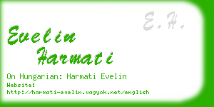 evelin harmati business card